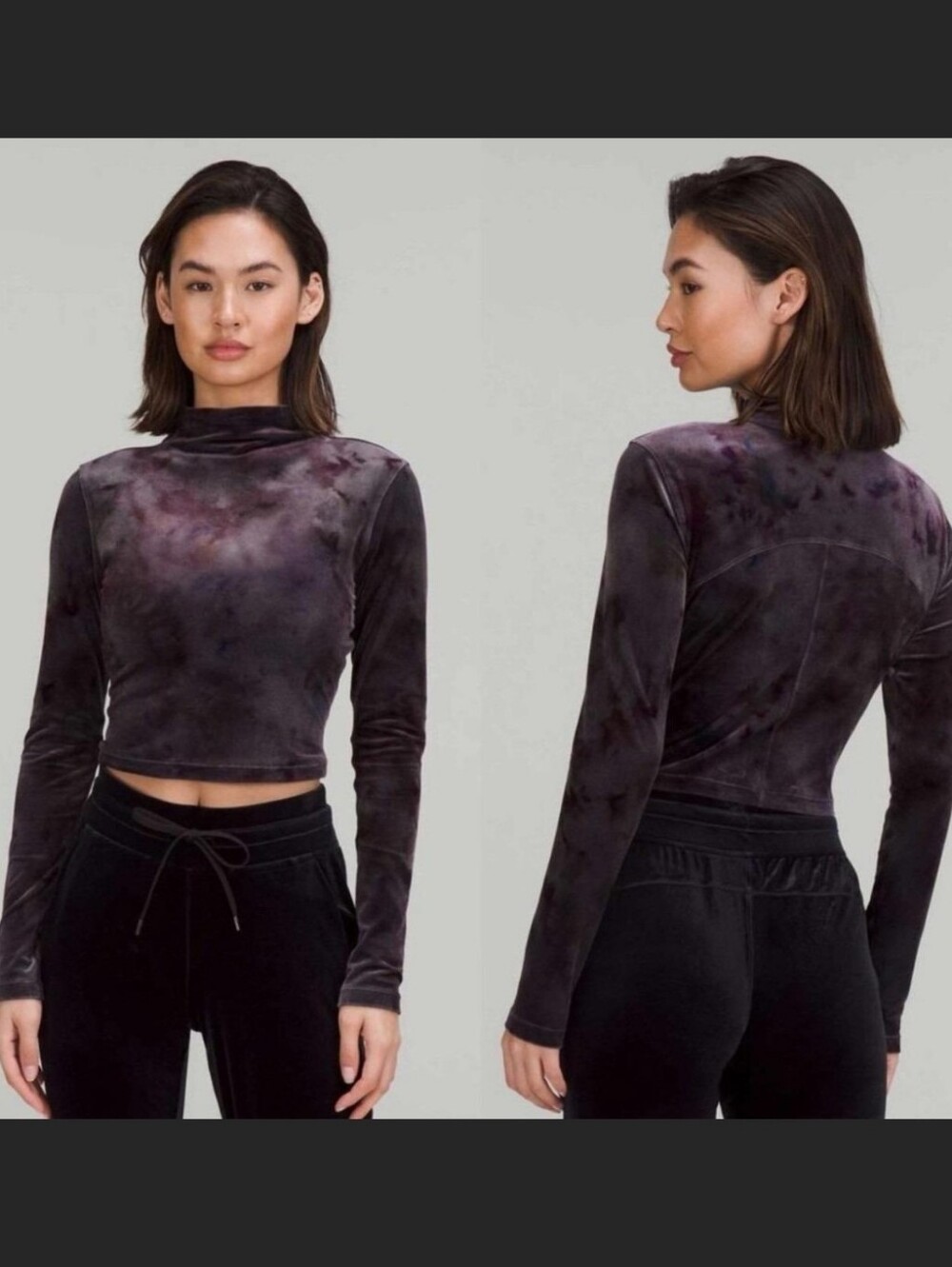 NWT Lululemon All Aligned Mock Neck Crop Top (10)